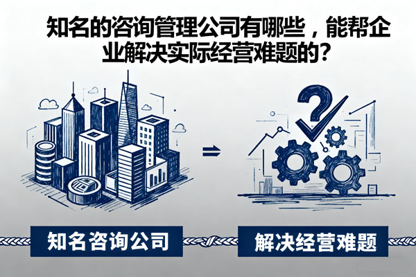 知名的咨詢管理公司有哪些，能幫企業(yè)解決實(shí)際經(jīng)營(yíng)難題的？