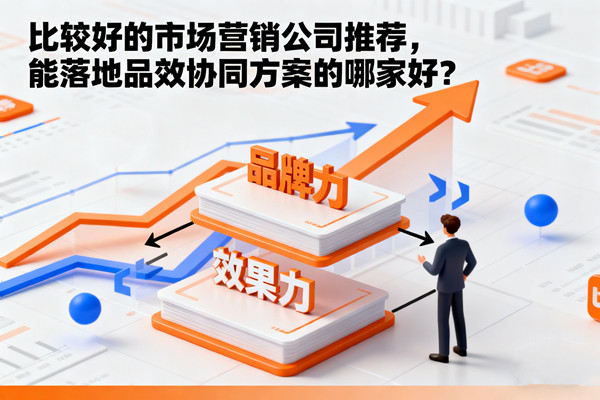 比較好的市場營銷公司推薦，能落地品效協(xié)同方案的哪家好？