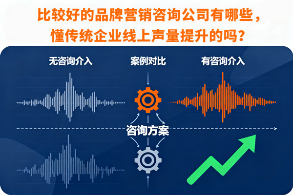 比較好的品牌營(yíng)銷咨詢公司有哪些，懂傳統(tǒng)企業(yè)線上聲量提升的嗎？