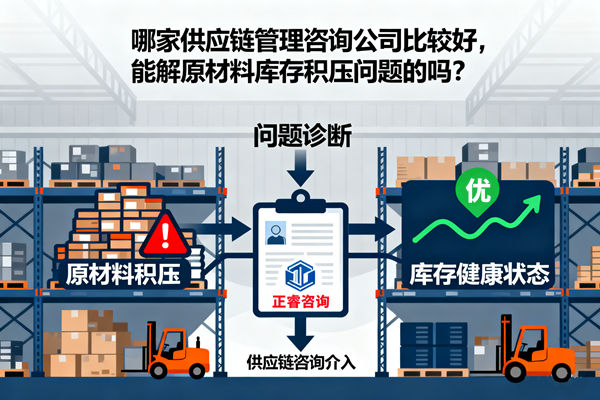 哪家供應鏈管理咨詢公司比較好，能解原材料庫存積壓問題的嗎？